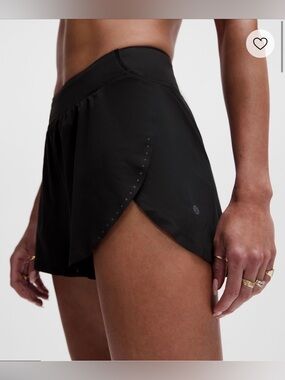 Lululemon fast and free high-rise reflective short